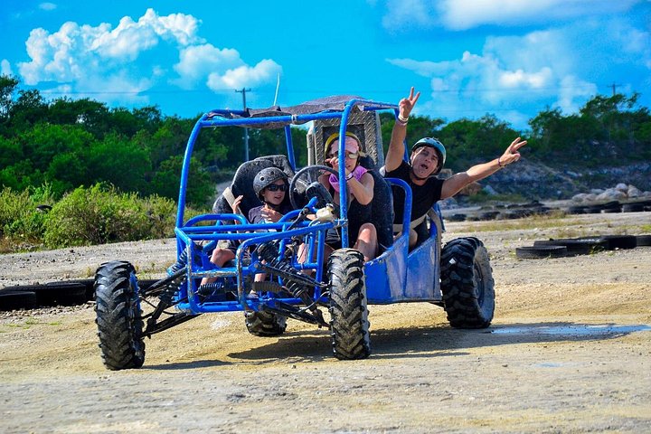Experience thrilling buggy rides, ziplining, and a waterfall pool at Bavaro Adventure Park in the Dominican Republic, photo 2 | wizardtrip