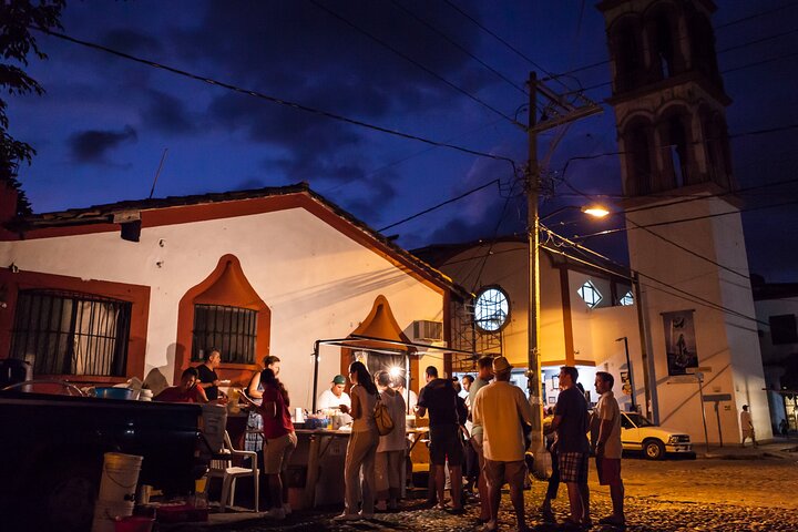 Kveldstur med tacos i Puerto Vallarta, Mexico, smaker på gatemat, foto 6 | wizardtrip
