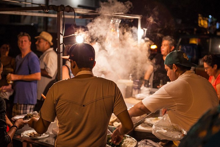 Kveldstur med tacos i Puerto Vallarta, Mexico, smaker på gatemat, foto 7 | wizardtrip