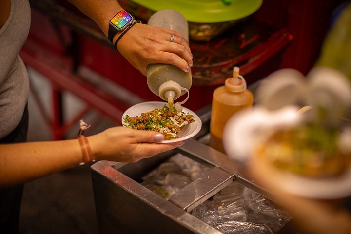 Kveldstur med tacos i Puerto Vallarta, Mexico, smaker på gatemat, foto 11 | wizardtrip
