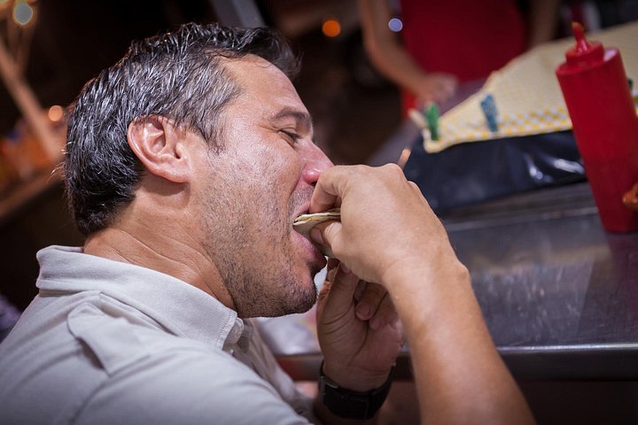 Kveldstur med tacos i Puerto Vallarta, Mexico, smaker på gatemat, foto 17 | wizardtrip