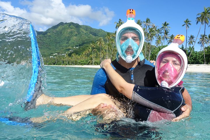 Profitez d'une aventure inoubliable de snorkeling en scooter des mers à Moorea, nageant avec la vie marine, photo 23 | wizardtrip