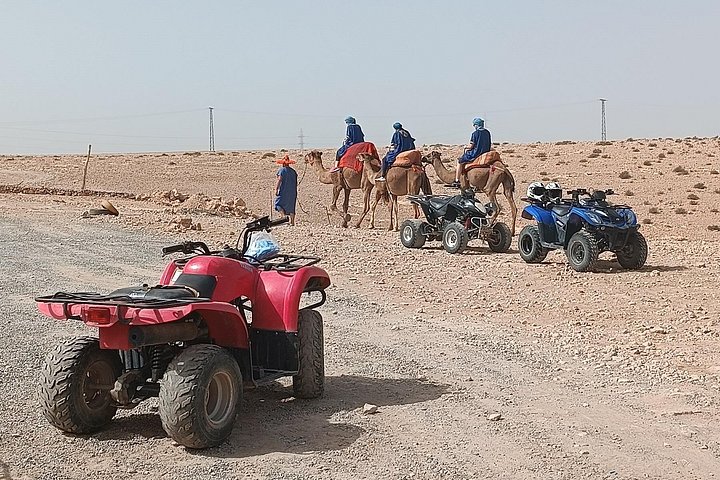 Découvrez le quad, les balades à chameau et le dîner dans le désert d'Agafay près de Marrakech, photo 15 | wizardtrip