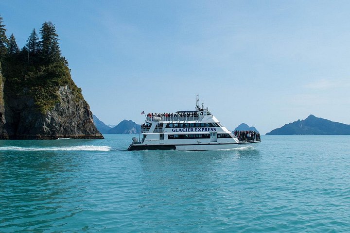 Croisière d'une journée dans le parc national des Kenai Fjords, Seward, Alaska, présentant des glaciers et la faune, photo 11 | wizardtrip