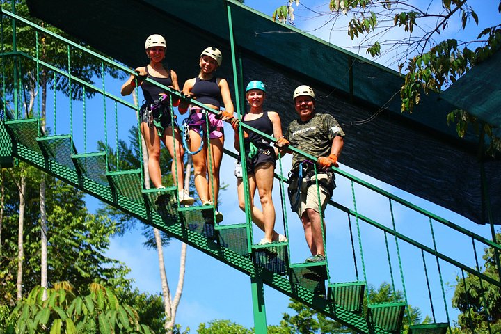 Opplev ziplining, rapellering og en Tarzan-sving i Costa Ricas regnskog nær Quepos, foto 35 | wizardtrip