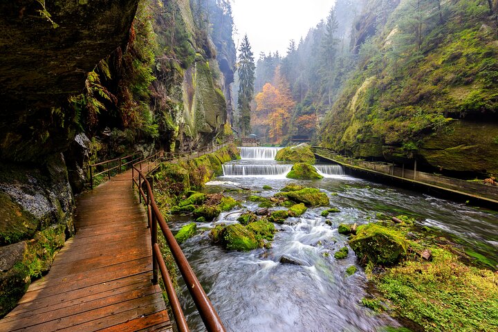 Explore a beleza natural deslumbrante do Parque Nacional da Suíça Boêmia e Saxônica, incluindo o Portão Pravcicka e a Ponte Bastei, foto 7 | wizardtrip