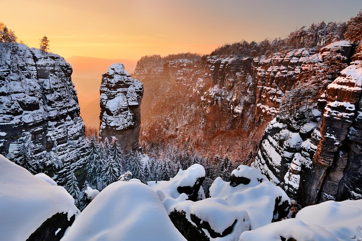 Explore a beleza natural deslumbrante do Parque Nacional da Suíça Boêmia e Saxônica, incluindo o Portão Pravcicka e a Ponte Bastei, foto 19 | wizardtrip