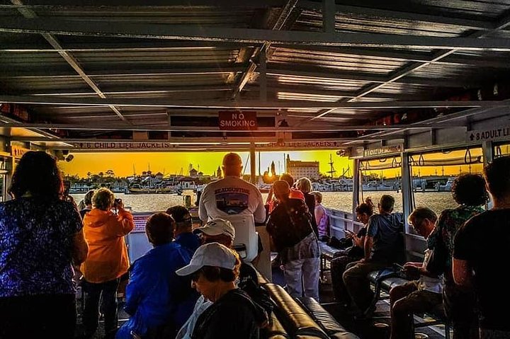 Panoramica crociera al tramonto a St. Augustine, Florida, con monumenti storici, foto 20 | wizardtrip