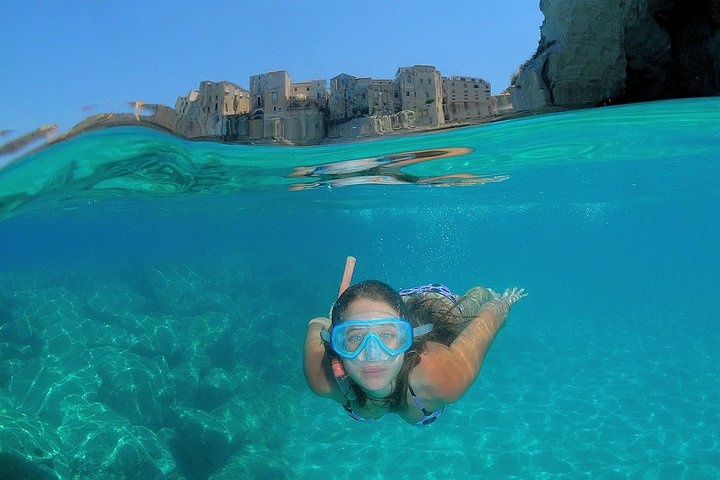 Bådtur langs den fantastiske kystlinje ved Tropea og Capo Vaticano, Italien, foto 20 | wizardtrip