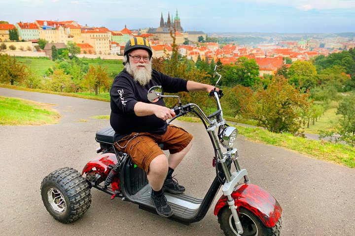 Erstaunliche E-Trike-Tour durch Prag mit Live-Guide | wizardtrip