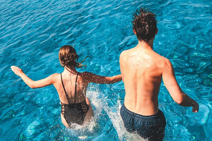 Snabbåtstur till Blå lagunen och öar från Split, Kroatien, med bad och natursköna vyer, foto 11 | wizardtrip