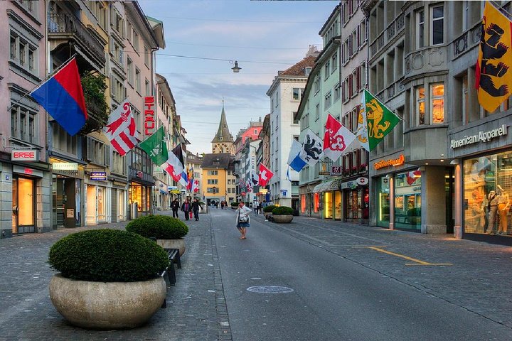 Panoramic views of Zurich city, Lake Zurich, and the Alps from a mountain viewpoint, photo 8 | wizardtrip