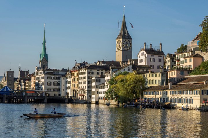 Panoramic views of Zurich city, Lake Zurich, and the Alps from a mountain viewpoint, photo 12 | wizardtrip