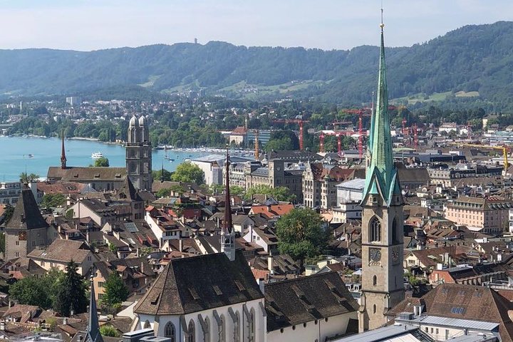 Panoramic views of Zurich city, Lake Zurich, and the Alps from a mountain viewpoint, photo 14 | wizardtrip