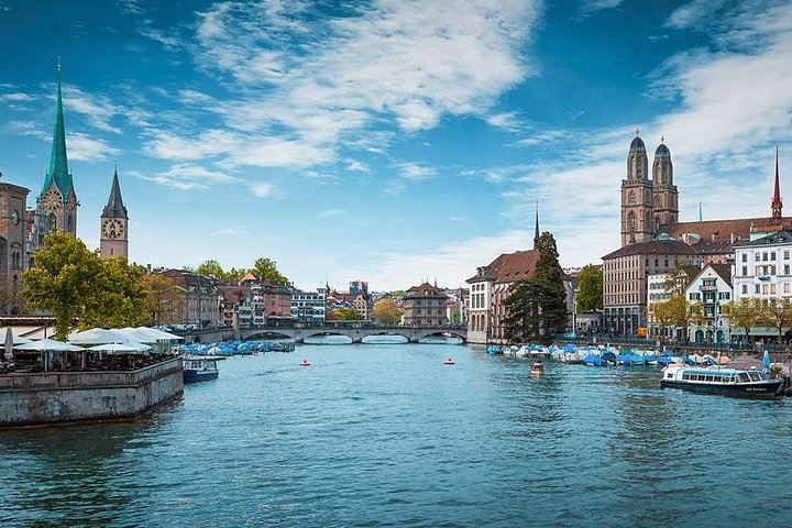 Panoramic views of Zurich city, Lake Zurich, and the Alps from a mountain viewpoint, photo 15 | wizardtrip