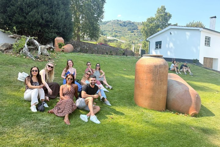Naturskjønn utsikt over Douro-dalen, vinmarker, vingårder og vinsmakingsopplevelser under en guidet tur fra Porto, foto 7 | wizardtrip