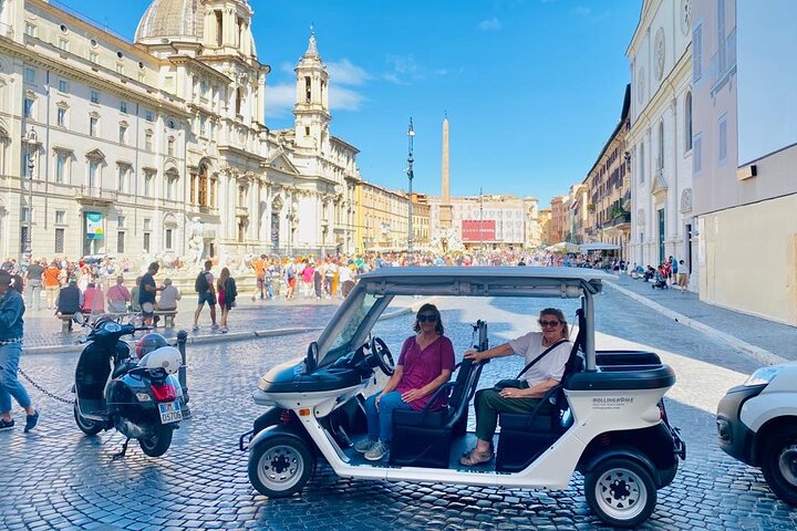 Visite privée de Rome en voiturette électrique des monuments et des rues cachées, photo 6 | wizardtrip
