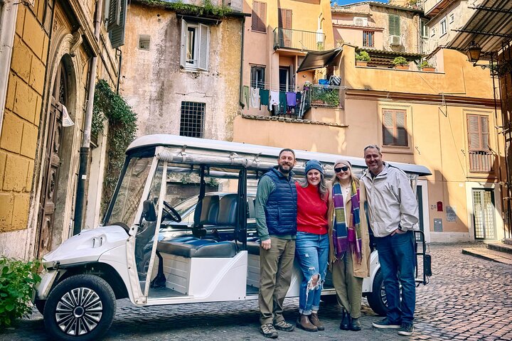 Visite privée de Rome en voiturette électrique des monuments et des rues cachées, photo 42 | wizardtrip