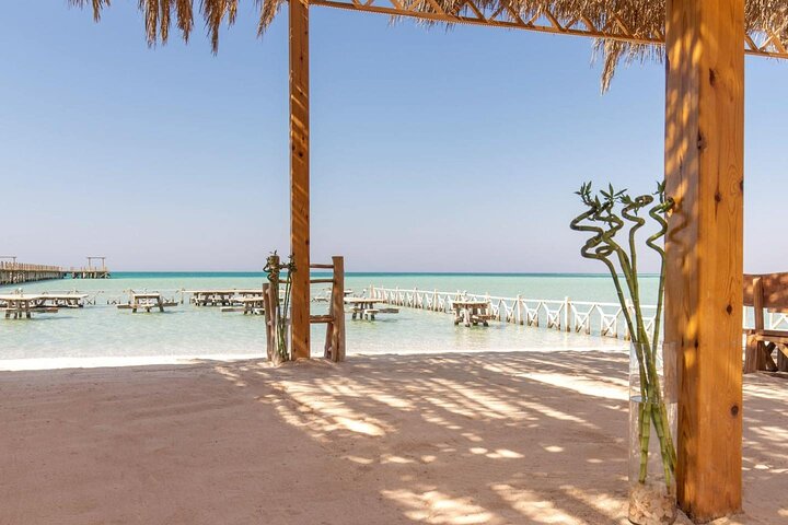 Disfruta de un lujoso crucero en yate a la Isla Orange Bay desde Hurghada, con snorkel, almuerzo y relax en la playa, foto 39 | wizardtrip