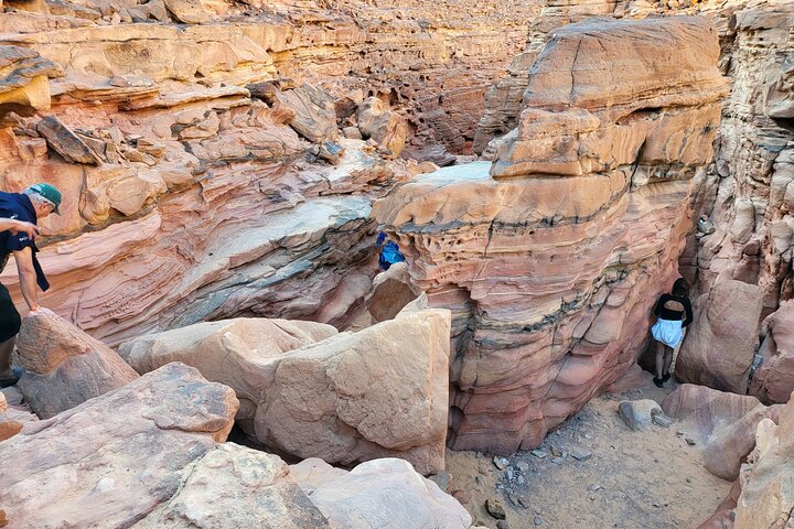 Upplev den livfulla Färgade kanjonen, snorkla i Blå hålet och njut av en kameltur i Dahab på detta Sinaiäventyr från Sharm El Sheikh, foto 29 | wizardtrip