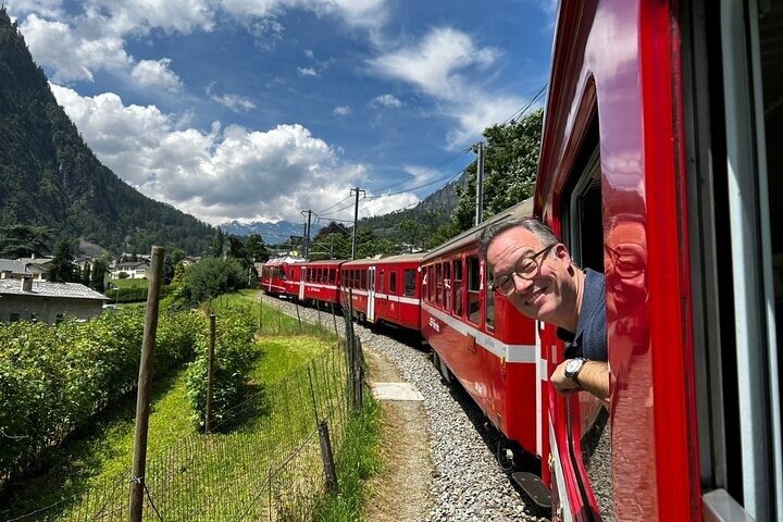 Train Rouge Bernina & Alpes Suisses depuis Milan | wizardtrip