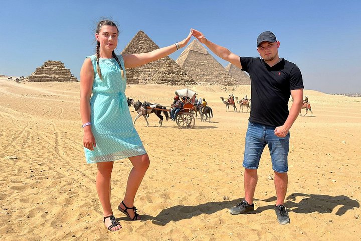 Excursión de un día a El Cairo desde Hurghada con las Pirámides, la Esfinge y el Museo Egipcio, foto 16 | wizardtrip