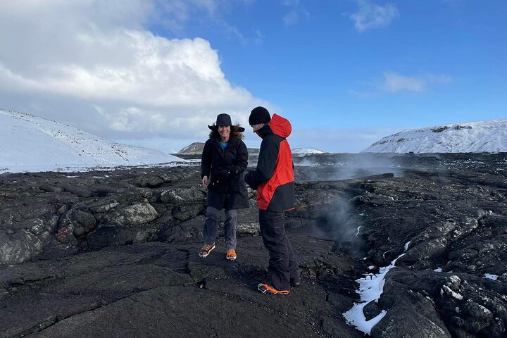 Hike across recent lava fields and explore volcanic landscapes on a guided tour in Iceland, photo 24 | wizardtrip