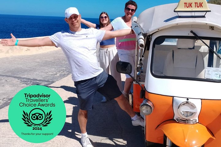 All-inclusive Tuk-Tuk tour van Gozo, Malta, met historische bezienswaardigheden, kustlandschap en de Blue Lagoon, foto 16 | wizardtrip