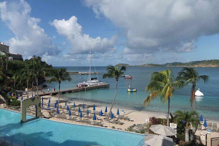 Solnedgangsmiddagstur på en katamaran i St. Thomas med havnelys og middag, foto 10 | wizardtrip