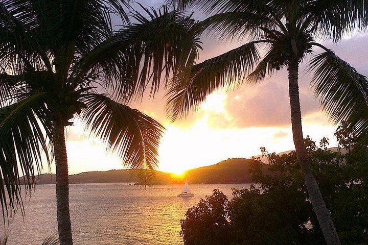 Njut av en naturskön solnedgångskryssning med katamaran, drinkar och snacks i Charlotte Amalie Harbor, St. Thomas, foto 8 | wizardtrip