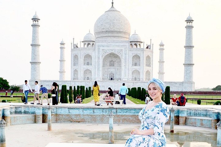 Private Ganztagestour zu den UNESCO-Weltkulturerbestätten von Agra, einschließlich des Taj Mahal bei Sonnenaufgang und Sonnenuntergang, Foto 19 | wizardtrip