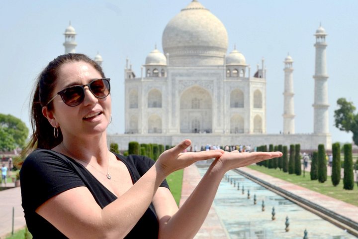 Private Ganztagestour zu den UNESCO-Weltkulturerbestätten von Agra, einschließlich des Taj Mahal bei Sonnenaufgang und Sonnenuntergang, Foto 25 | wizardtrip