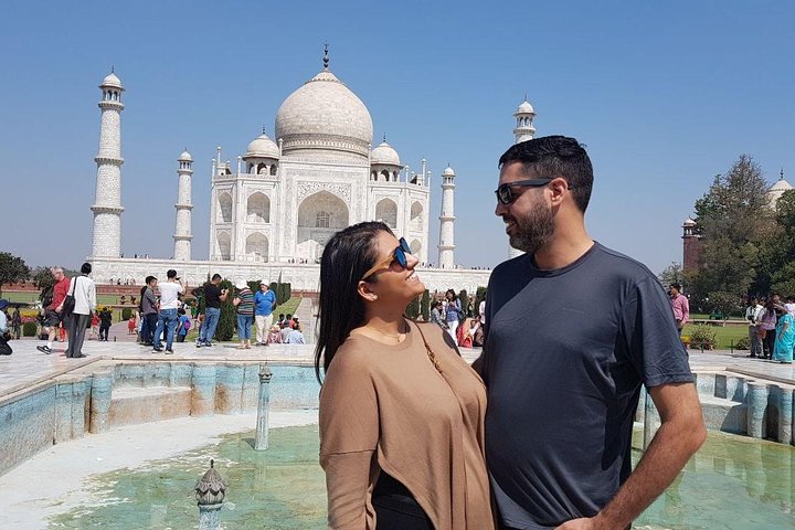 Private Ganztagestour zu den UNESCO-Weltkulturerbestätten von Agra, einschließlich des Taj Mahal bei Sonnenaufgang und Sonnenuntergang, Foto 30 | wizardtrip