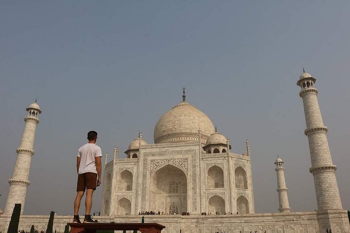 Private Ganztagestour zu den UNESCO-Weltkulturerbestätten von Agra, einschließlich des Taj Mahal bei Sonnenaufgang und Sonnenuntergang, Foto 34 | wizardtrip