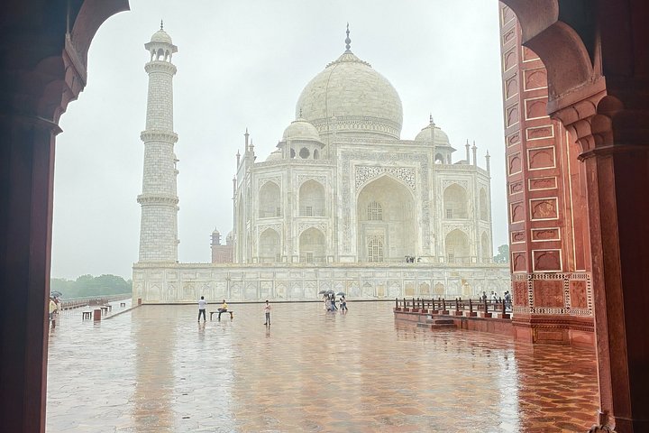 Private Ganztagestour zu den UNESCO-Weltkulturerbestätten von Agra, einschließlich des Taj Mahal bei Sonnenaufgang und Sonnenuntergang, Foto 41 | wizardtrip