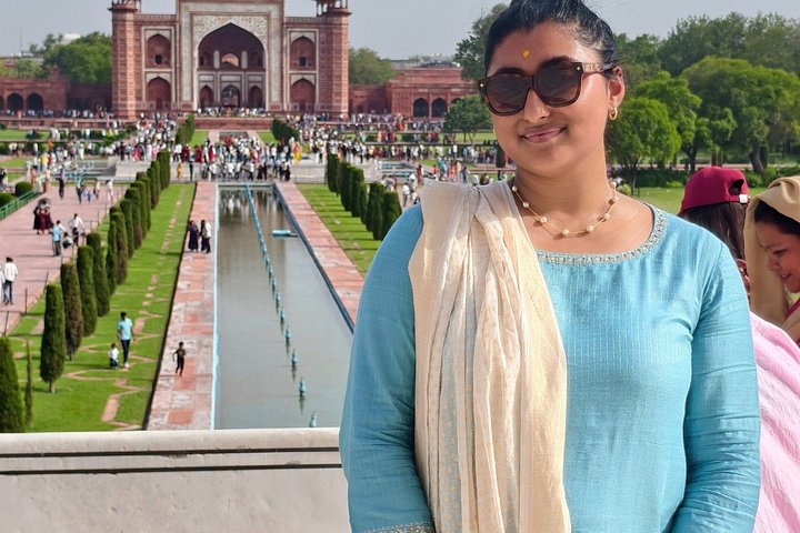 Private Ganztagestour zu den UNESCO-Weltkulturerbestätten von Agra, einschließlich des Taj Mahal bei Sonnenaufgang und Sonnenuntergang, Foto 45 | wizardtrip