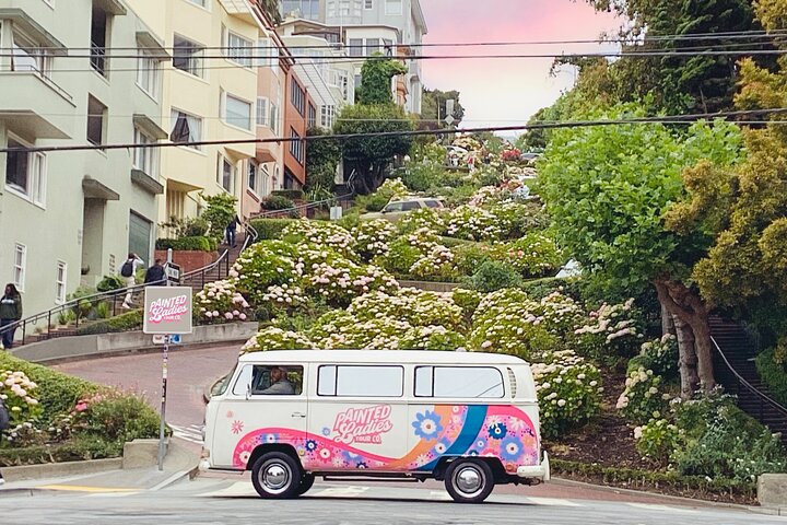 Oldtimer-VW-Bus-Tour zu den ikonischen Wahrzeichen San Franciscos wie der Golden Gate Bridge und den Painted Ladies, Foto 7 | wizardtrip