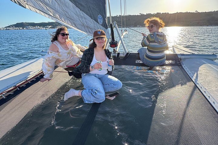 Nyd en katamaransejlads i San Diego havn, spot havliv og byudsigt, foto 29 | wizardtrip