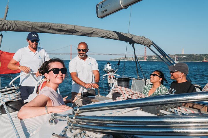Lisbon Small Group 2h Sunset Sailing - Live Commentary & a Drink | wizardtrip