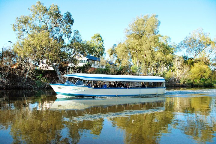 Malerische Kreuzfahrt auf dem Fluss Torrens in Adelaide an Bord des historischen Popeye-Boots, vorbei an Stadtwahrzeichen, Foto 9 | wizardtrip