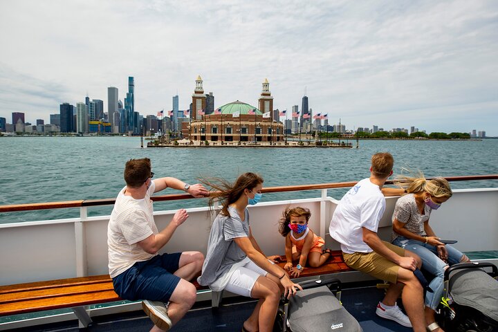 Bådtur med arkitektur i Chicago på floden og søen, foto 10 | wizardtrip