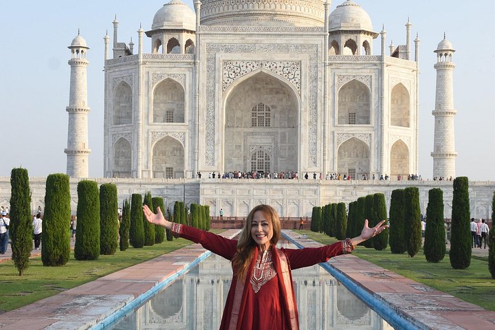 Excursion privée de luxe d'une journée de Delhi au Taj Mahal, au Fort d'Agra et au Baby Taj à Agra, en Inde, photo 8 | wizardtrip