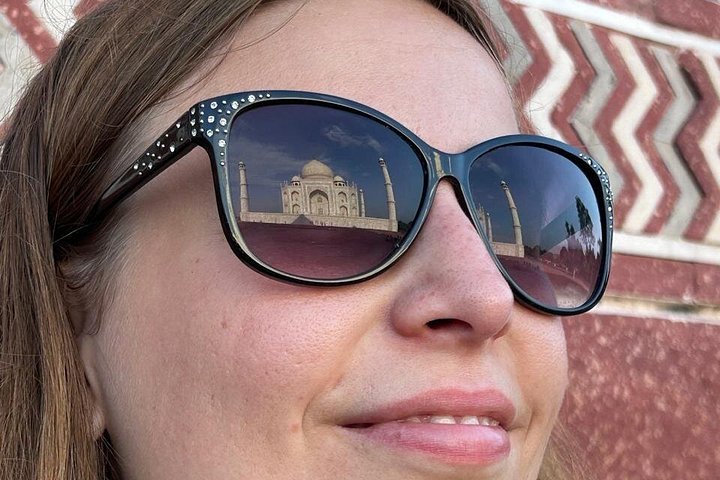 Excursion privée de luxe d'une journée de Delhi au Taj Mahal, au Fort d'Agra et au Baby Taj à Agra, en Inde, photo 50 | wizardtrip