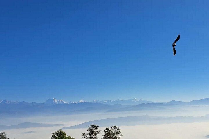 ネパール、ナガルコットからのヒマラヤ山脈の日の出、チャングナラヤン寺院へのハイキング、写真11 | wizardtrip