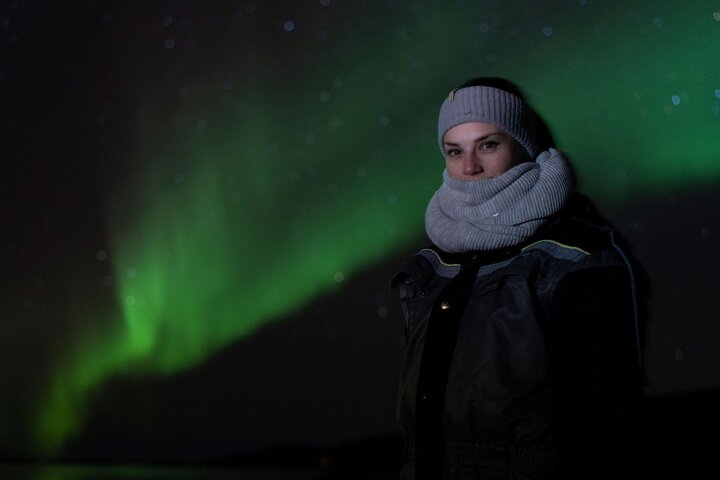 Búsqueda de Aurora Boreal en Tromsø con fogata, comida y equipo de invierno proporcionado, foto 7 | wizardtrip