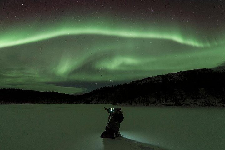 Búsqueda de Aurora Boreal en Tromsø con fogata, comida y equipo de invierno proporcionado, foto 12 | wizardtrip