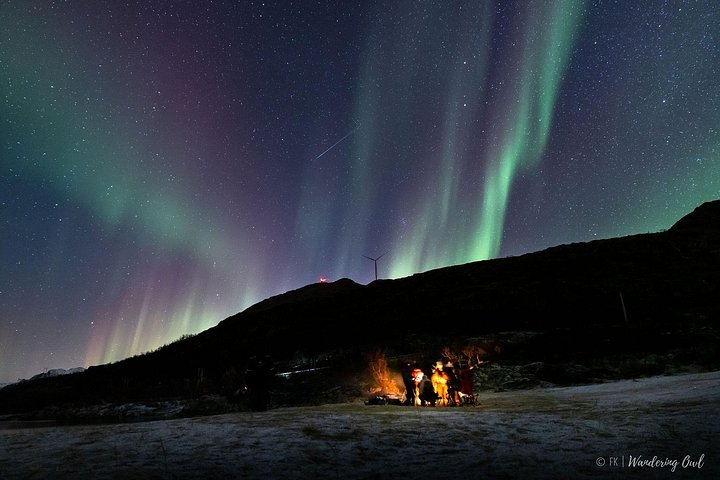 Búsqueda de Aurora Boreal en Tromsø con fogata, comida y equipo de invierno proporcionado, foto 17 | wizardtrip