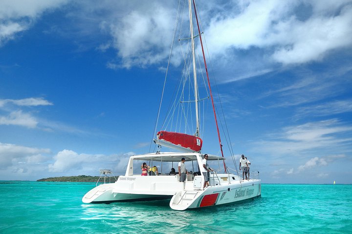 Katamaranfahrt zur Île aux Cerfs, Mauritius, mit BBQ-Mittagessen und Schnorcheln, Foto 9 | wizardtrip