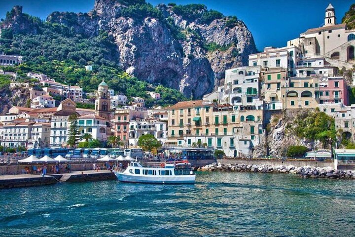 Full-Day Sorrento, Amalfi Coast, and Pompeii from Naples or Salerno | wizardtrip