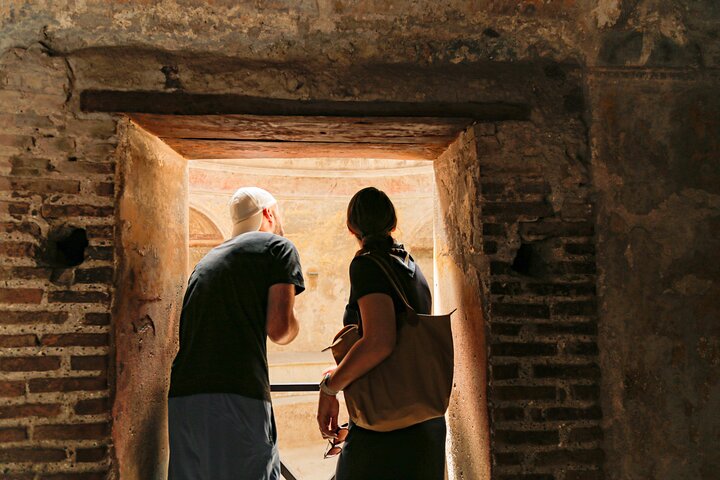 Erkunden Sie die antiken Ruinen von Pompeji und den Vulkankrater des Vesuvs auf einer ganztägigen geführten Tour von Sorrent aus, Foto 11 | wizardtrip
